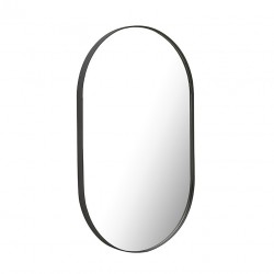 Elle Oval Mirror – W550/D40/H900mm - Globewest